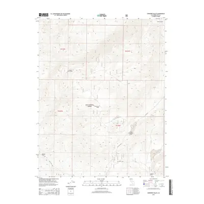 2015 Map of Cowhorn Valley, 2015 Print