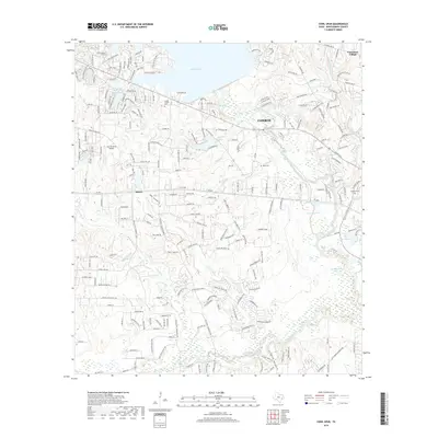 2019 Map of Cowl Spur, 2019 Print