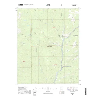 2020 Map of Cowles, 2020 Print