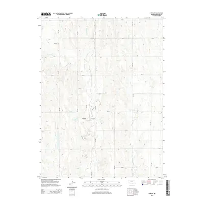 2014 Map of Cowles, 2014 Print