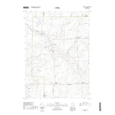 2019 Map of Cowlesville, 2019 Print