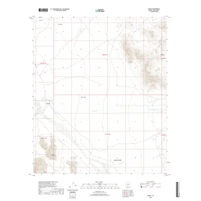 2018 Map of Cowlic, 2018 Print
