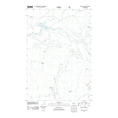 2011 Map of Cowlitz Falls, 2011 Print
