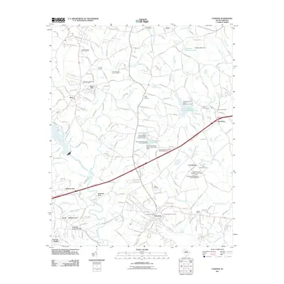 2011 Map of Cowpens, 2011 Print