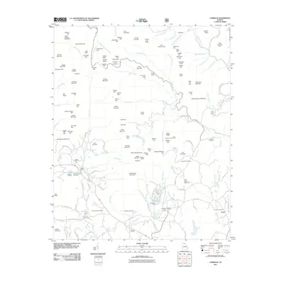 2011 Map of Cowrock, 2011 Print