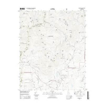 2014 Map of Cowrock, 2014 Print