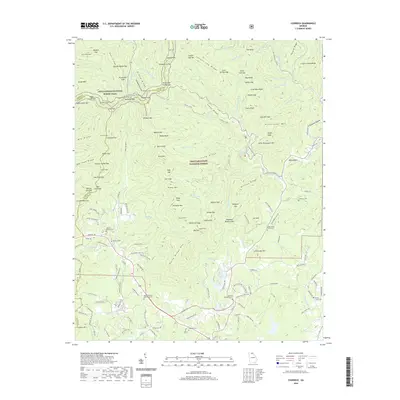 2020 Map of Cowrock, 2020 Print