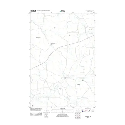 2011 Map of Cox Butte, 2011 Print
