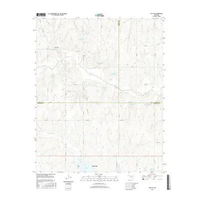 2016 Map of Cox City, 2016 Print