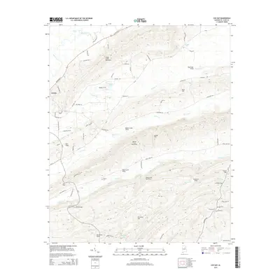 2014 Map of Cox Gap, 2014 Print