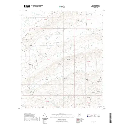 2020 Map of Cox Gap, 2020 Print