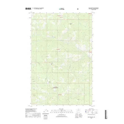 2020 Map of Coxit Mountain, 2020 Print