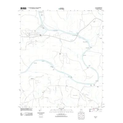 2011 Map of Coy, 2011 Print