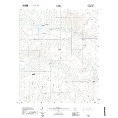 2020 Map of Coy, 2020 Print