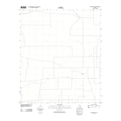 2010 Map of Coyanosa NW, 2010 Print