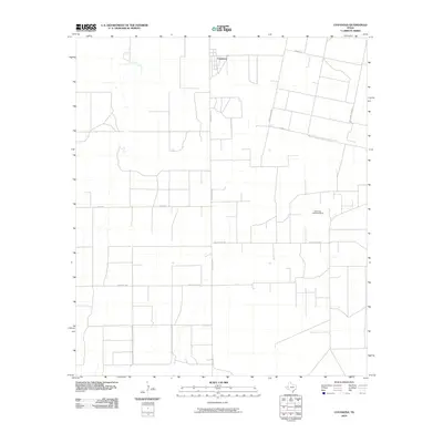 2010 Map of Coyanosa, 2010 Print