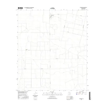 2016 Map of Coyanosa, 2016 Print