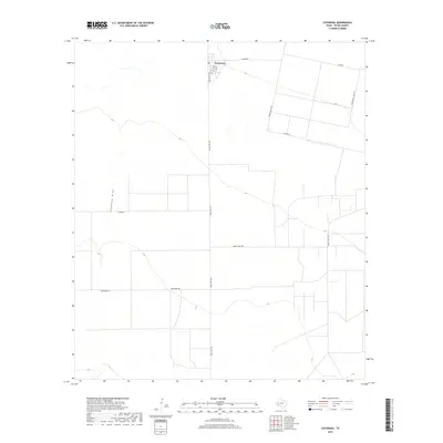 2019 Map of Coyanosa, 2019 Print