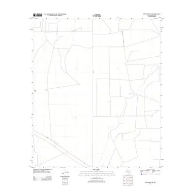 2012 Map of Coyanosa SE, 2012 Print