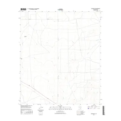 2016 Map of Coyanosa SE, 2016 Print