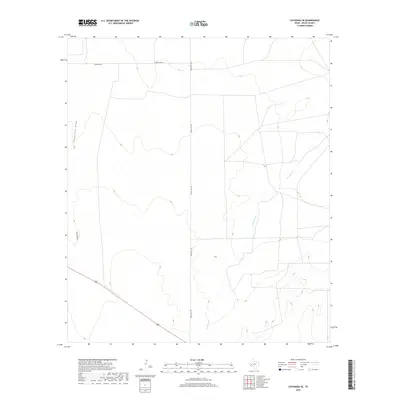2019 Map of Coyanosa SE, 2019 Print
