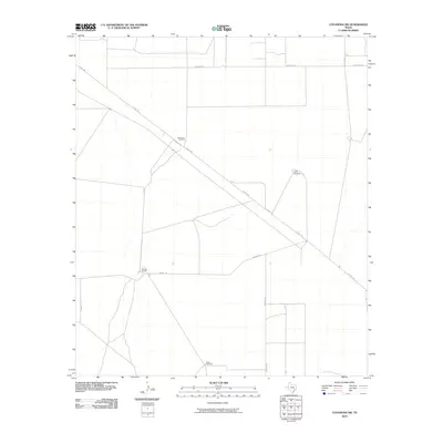 2010 Map of Coyanosa SW, 2010 Print
