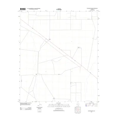 2012 Map of Coyanosa SW, 2012 Print