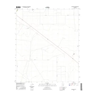 2016 Map of Coyanosa SW, 2016 Print