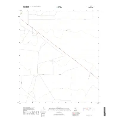 2019 Map of Coyanosa SW, 2019 Print