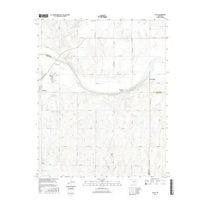 2016 Map of Coyle, 2016 Print
