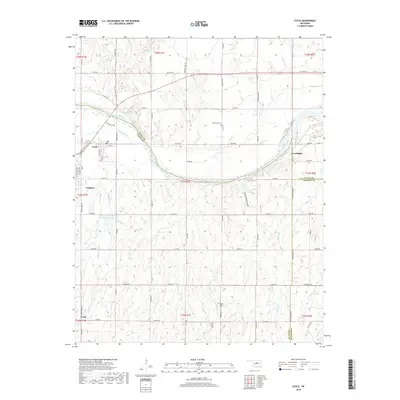 2018 Map of Coyle, 2018 Print