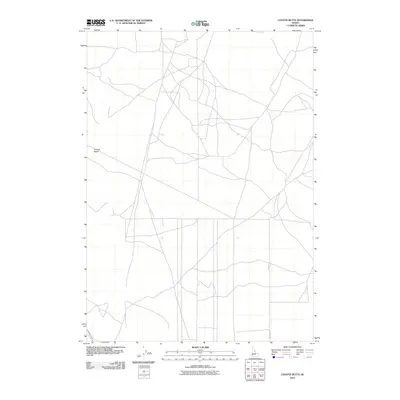 2010 Map of Coyote Butte, 2010 Print