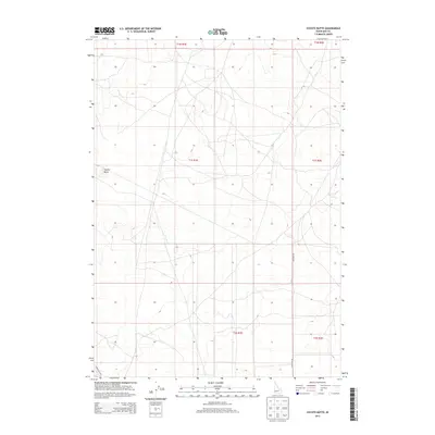 2013 Map of Coyote Butte, 2013 Print