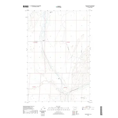 2020 Map of Coyote Butte, 2020 Print