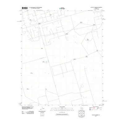 2010 Map of Coyote Corner, 2010 Print