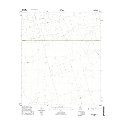 2016 Map of Coyote Corner, 2016 Print