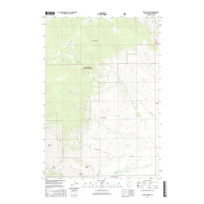 2017 Map of Coyote Creek, 2017 Print