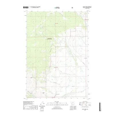 2020 Map of Coyote Creek, 2020 Print