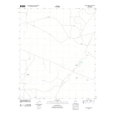 2010 Map of Coyote Draw, 2010 Print