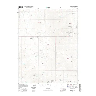2015 Map of Coyote Flat, 2015 Print