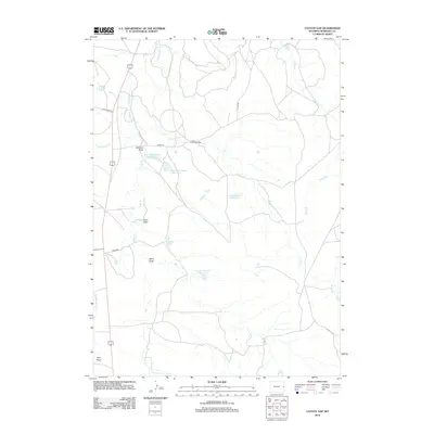 2012 Map of Coyote Gap, 2012 Print