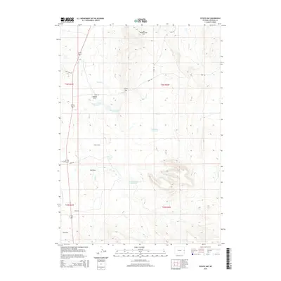 2015 Map of Coyote Gap, 2015 Print