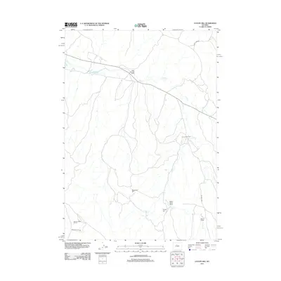 2012 Map of Coyote Hill, 2012 Print