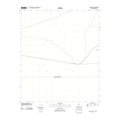 2010 Map of Coyote Hill, 2010 Print