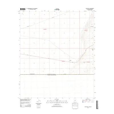 2013 Map of Coyote Hill, 2013 Print