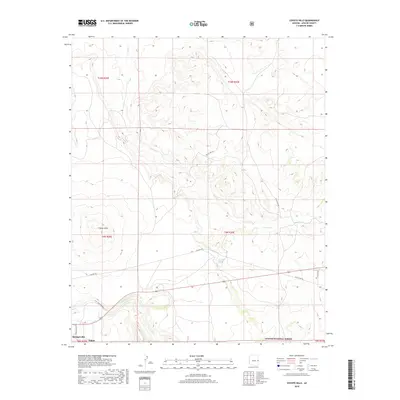 2018 Map of Coyote Hills, 2018 Print