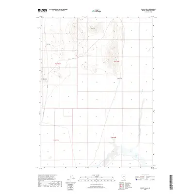 2018 Map of Coyote Hills, 2018 Print