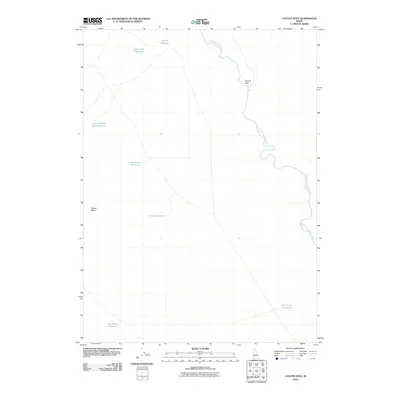 2010 Map of Coyote Hole, 2010 Print
