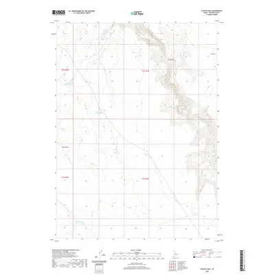 2020 Map of Coyote Hole, 2020 Print