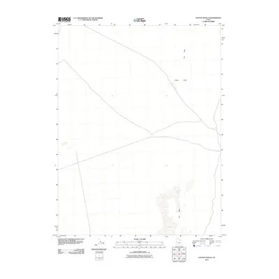 2010 Map of Coyote Knolls, 2010 Print